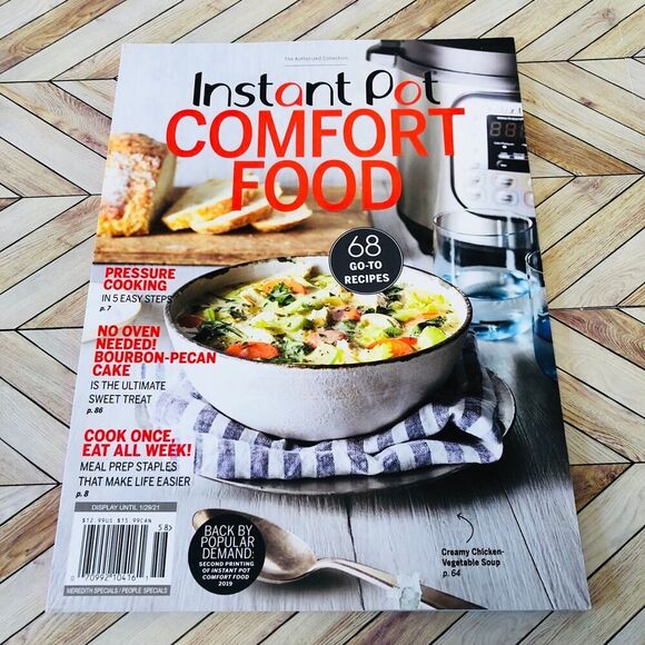 Cooking Instant Pot Comfort Food Magazine - Picture 1 of 8